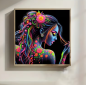 Preview: Diamond Painting Schöne Frau mit Tattoos